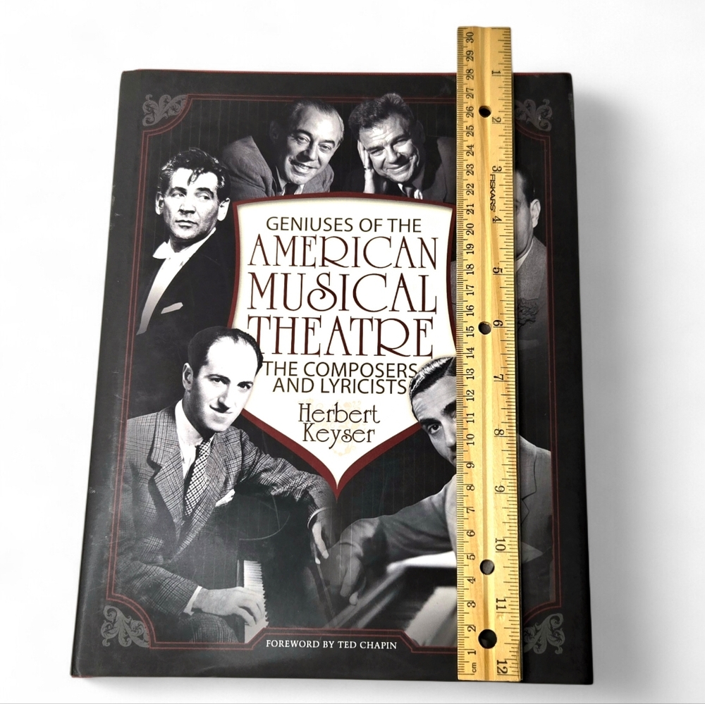 Geniuses Of America Music Theatre Coffee Table Book. - Picture 7 of 9